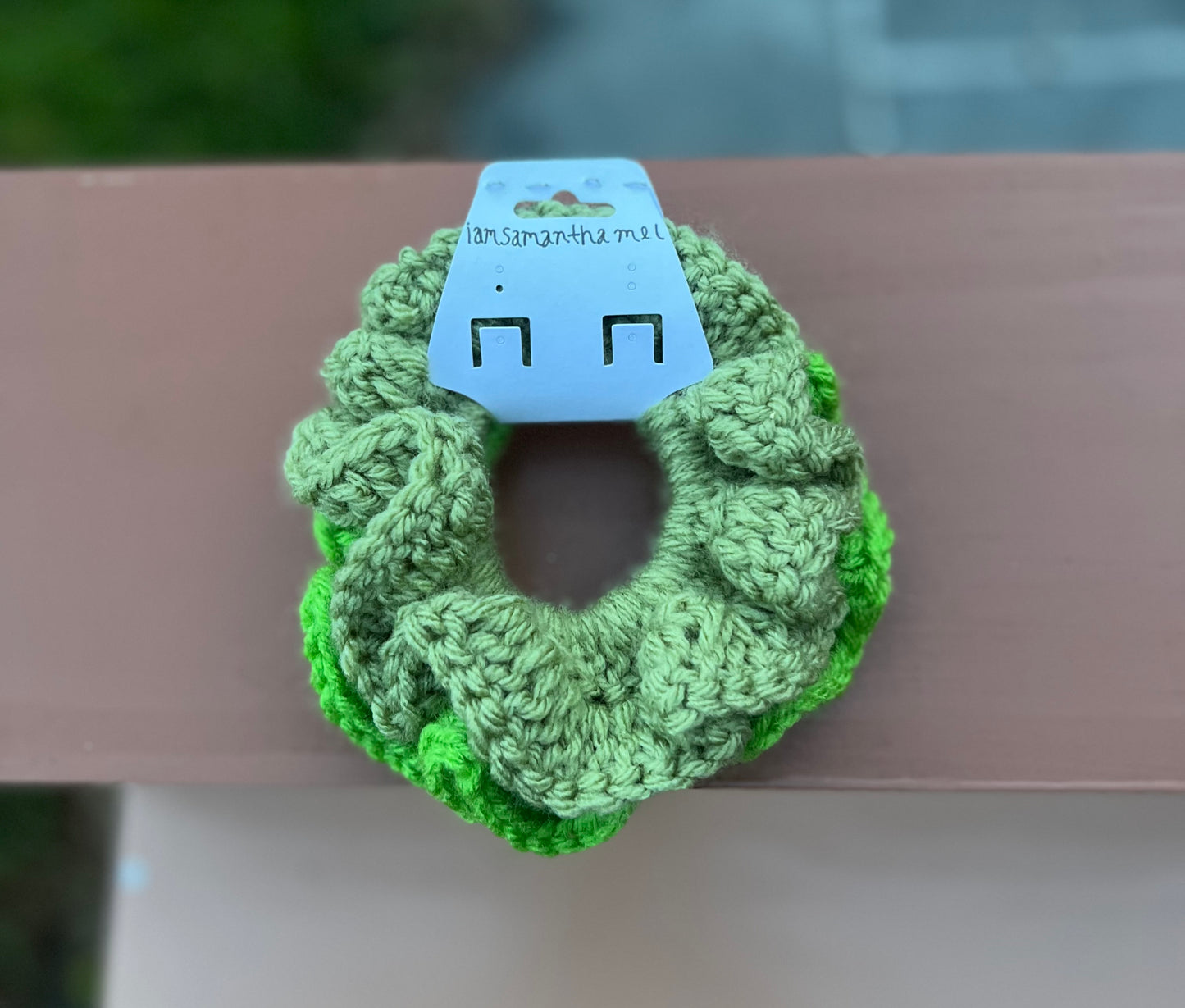 Green scrunchie bundle🧚🏽‍♂️