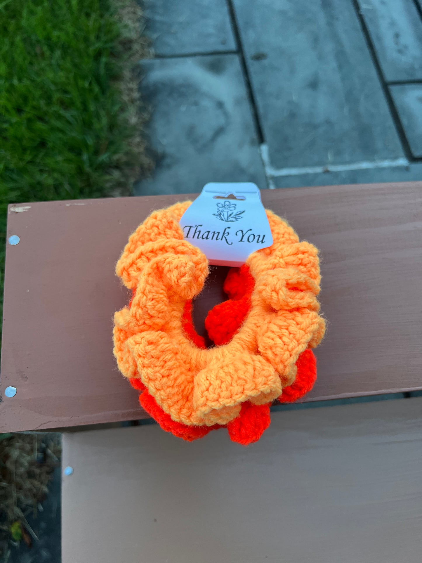 Orange scrunchie bundle🍊